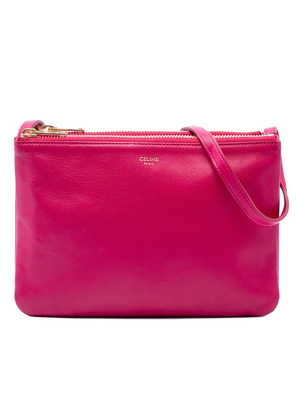 Celine Trio Crossbody Bag Leather Large #341337C53B